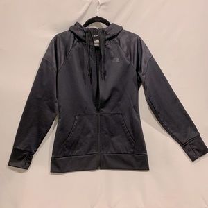 North Face women’s zip up hooded jacket